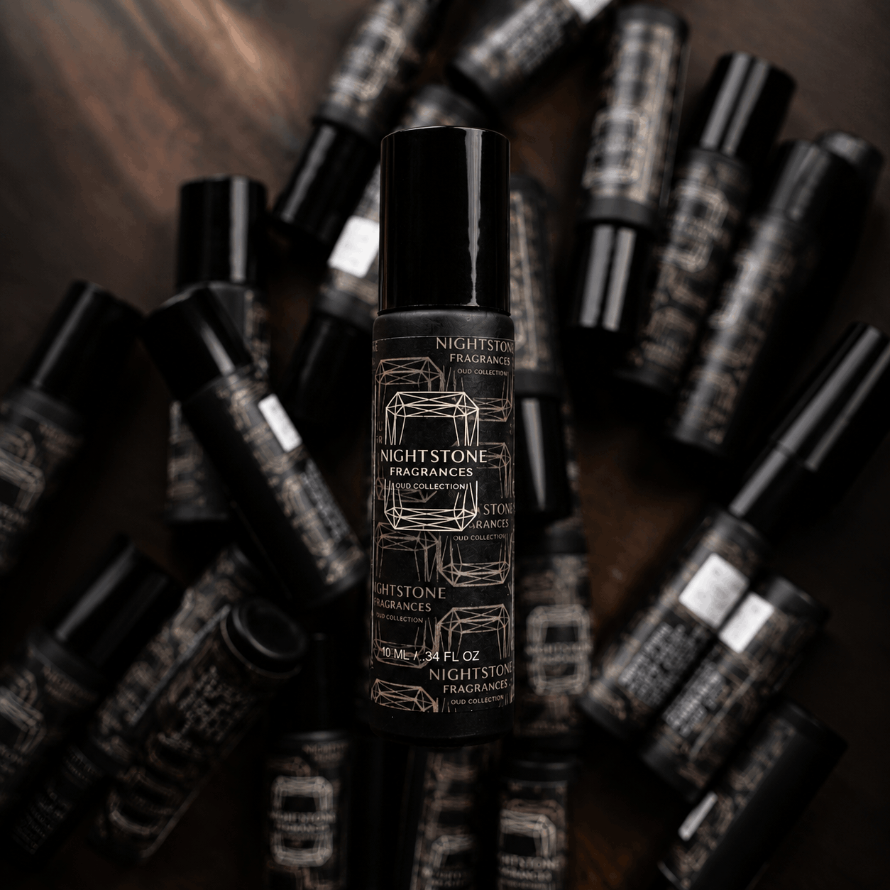 Metal Roll On Black - 10ml & 15ml