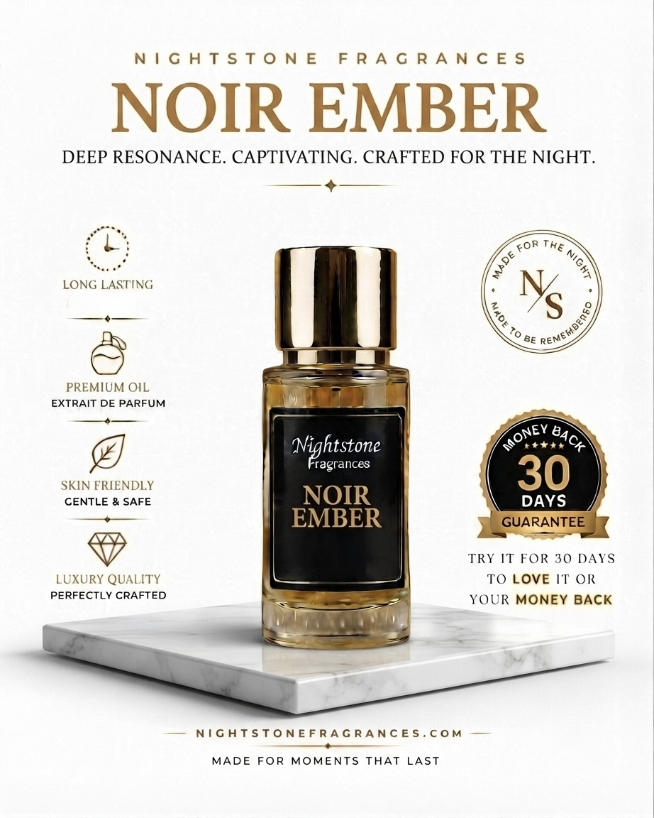 Noir Ember – Impossible to Forget: Inspired by fragrance, loved by fans of 'Black Opium’ (2 sizes) - Image 4