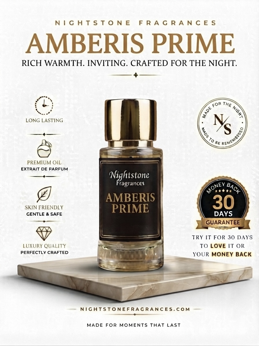 Amberis Prime - Fragrance that Sparkles: Inspired by fragrance, loved by fans of 'Amber Gold' (2 sizes) - Image 4