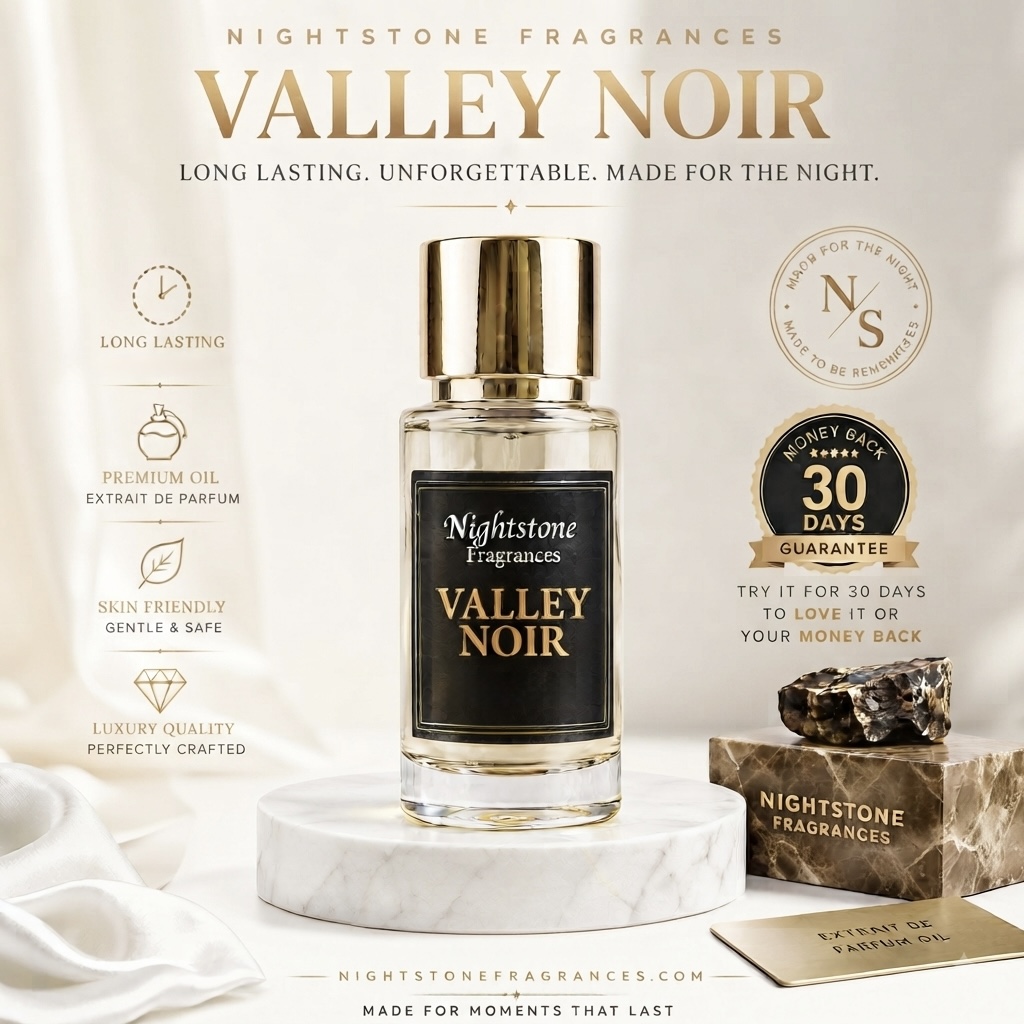 Valley Noir - Where Elegance Meets the Horizon: Inspired by fragrance loved by the fans of 'Imperial Valley' (2 sizes) - Image 4