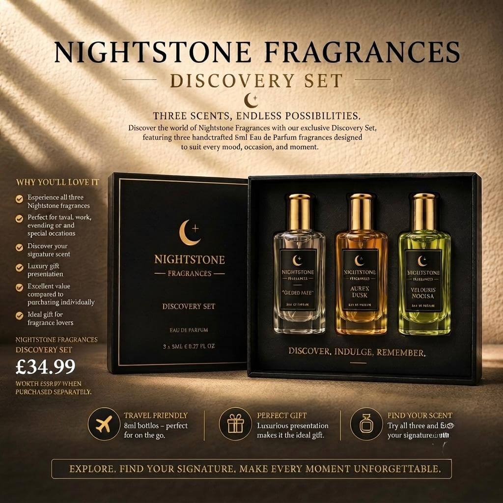 Nightstone Fragrances - Scents Discovery Set
